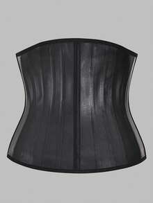 25-Steel Bone Shaping Body Shaper Waist Belt For Women, Waist Control, Waist Tranier, ,Control, 3 Rows Of Hook - Multicolor - View 2