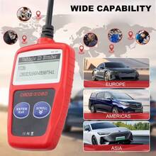 OBD2 Scan Tool With I/M Readiness - Advanced Engine Diagnostic Scanner, USB Powered, Compatible With All 1996 And Newer Vehicles - Check Engine Light Codes, Read And Clear Codes, View Freeze Frame Data, CAN Diagnostic Tool, Red - Red - View 11