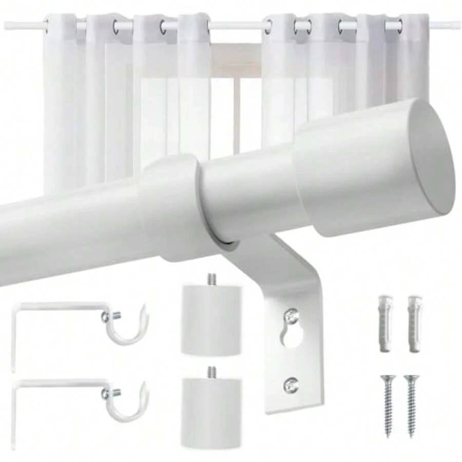 Shower Curtain Rods - 66-120 بوصة - مشاهدة 1