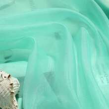 1pc Soft Fabric, Gauze Delicate Embroidered Hanfu Dress Chiffon Scarf Sunscreen Clothing DIY Pre-Cut Fabric - Multicolor - View 7