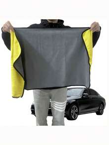 Extra Large Size Super Absorbent Microfiber Car Wash Cloth & Thick Plush Cleaning Cloth - Powerful Absorbency, Suitable For Motorcycles, Boats, RVs And Home Cleaning - Durable Microfiber Cloth - A - View 7