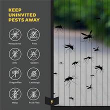 Hands-Free Mag.Netic Screen Door, Heavy Duty, Se- Sealing Screen Door Mesh Protector, Pet And Kidsssss-Friendly, Stay-Open Buckle, Keeps Bugs Out While Letting Nature In, Fits Door Size (34\ X 82\) - 34英寸x82英寸 - 查看 5