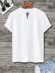 Camiseta VLider con estampado de algodón - Blanco - Ver 2