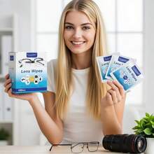 Eyeglass Lens Cleaning Wipes, Eyeglass Cleaning Wipes, Eyeglass Lens Cleaning Wipes, Anti-Fog Eyeglass Wipes, Eyeglass Cleaning Wipes, Eyeglass Lens Cleaning Wipes, Eyeglass Lens Cleaning Wipes, Eyeglass Cleaning Wipes, Eyeglass Cleaning Wipes, Eyeglass Cleaning Cloth, Lens Cleaning Cloth, Lens Cleaning Wipes, Lens Cleaning Wipes, Lens Cleaning Wipes, Women's Eyeglass Accessories - Wet Wipes - View 3