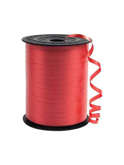 1 Roll, 250 Yard Red Curling Ribbon For Gift Wrapping, Balloon String, Wedding, Birthday, - Metallic Shiny " Ribbon For Bouquets And Flower Wrapping Paper Valentine DAY, Valentines Wedding, Birthday