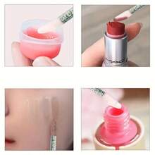 50/100/200/500 Disposable Lip Brush Stick - Lip Gloss And Lipstick Applicator Stick, Apply Makeup - Multicolor - View 8