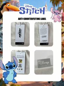 Disney Official Licensed 1pc Stitch Mini Pattern HandBag Mischievous Stitch Insulated Lunch Tote Bag - Lightweight, Convertible Mini Crossbody & Handheld Purse Casual Multi Functional Crossbody Bag Lightweight Adjustable Shoulder Strap Crossbody Bag For Women/Girls/Teens/Students For Daily/Outing/Shopping/Back To School Lunch Bag Lunch Box Cooler Bag Waterproof Large Capacity Picnic Outdoor Picnic Bag Lunch Bag For Women School Supplies Camping Essentials - Multicolor - View 3