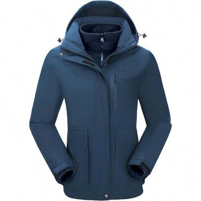 Chaquetas de esquí, Impermeables, Forradas de polar, para nieve, Chaquetas de snowboard de invierno, Rompevientos cálido