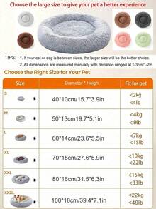 1pc Plush Dog Bed, Warm Pet House, Breathable Cat Nest Suitable For Small, Medium And Large Cats And Dogs, All Seasons - Grey - View 8