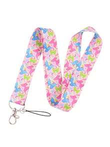 1 chiếc dây đeo hình bướm, thích hợp cho bác sĩ, y tá, sinh viên, giáo viên, dùng làm thẻ ID, thẻ xe buýt, có thể dùng làm quà tặng hoặc sử dụng hàng ngày. - Nhiều màu - Xem 8