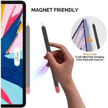 FCV 1Pack Silicone Case Cover Compatible With Apple Pencil Pro 2024 &2nd Ultra Thin Protective Cover