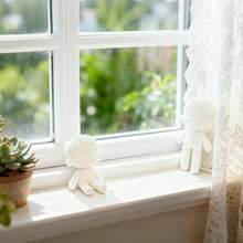 Mini Plush Doll Body Pattern (Makes 11.5cm Doll), A4 Size Reusable PET Stencil, DIY Doll Base, Easy Anime Character Sewing Template (8.3x11.7"), Reusable Anime / K-Pop Idol Doll Making Ruler - Multicolor - View 3