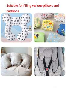 50-600g Polyester Fiber Filling, Silk Cotton PP Cotton, Filling Cotton, Compressed Vacuum Packaging, High Elasticity, Suitable For Sofa Cushions, Soft Pad Fillings, Toys, Pillows, Plush Or Stuffed Animals, Pillow Inserts - Multicolor - View 9