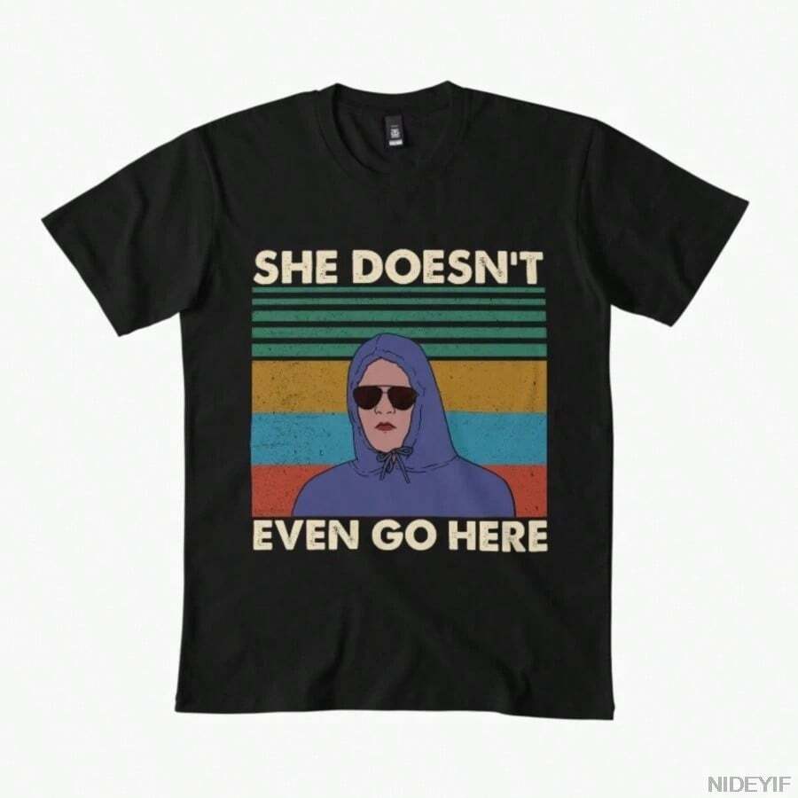 Camiseta de Damian She Doesn't Even Go para hombres y mujeres, 100% algodón, camisetas de manga corta 1119-4 - Negro - Ver 1