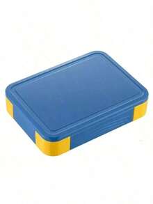 5-Compartment Adult Bento Lunch Box With Spork, Leak-Proof Food-, 1330ml (Blue) - Multicolor - View 9