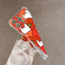 Imagen de : Una Nueva Generación. Esta elegante funda es compatible con los modelos  17, 16, 15, 14 Pro Max, 13, 12, 11, XR y XS Plus. Fabricada en TPU flexible, resistente a golpes y arañazos, ofrece una excelente protección contra caídas y un agarre cómodo. Es un regalo ideal para familiares, amigos y seres queridos, y una opción perfecta para festivales. - transparente - Ver 7