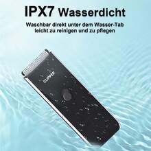 可充电宠物猫狗毛发修剪器，无线宠物美容剪 - 黑色 - 查看 5