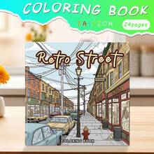 GDTME Libro da colorare audace e semplice per adulti e adolescenti, regalo perfetto per Pasqua, Ramadan, Festa della Mamma, Festa del Papà, festival musicali, stagione dei matrimoni e compleanni. Adorabili disegni aiutano a ridurre lo stress, ottimo per amici che amano colorare e atmosfera di ritorno a scuola (Colorare in Comfort) - Rilassati e distenditi - Visualizzare 24