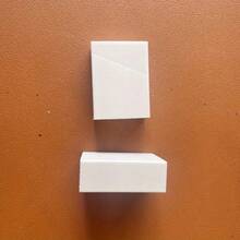 1pc Suede Eraser Shoe Cleaner, Rubber Cleaning Sponge For Sneakers, Leather Shoes, Removes Dirt And Stains - White - View 3