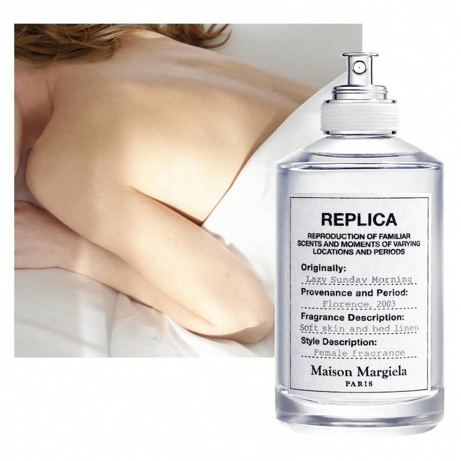 Maison Margiela REPLICA Lazy Sunday Morning Eau De Toilette With White Musk, Lily Of The Valley, And Iris 3.4 OZ/100 ML, Perfume EDT Fragrance Long-Lasting Birthday Graduation Party Travel Camping Outdoors School Campus Trip Festivals Anniversary, Gift Valentine's Day Halloween Thanksgiving Christmas New Year's Day - 濃烈香調 - 查看 1