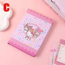 SANRIO 1件/套 三丽鸥卡通彩色笔记本，高品质文具，适合学生、男孩女孩使用，也适合节日、聚会、送礼。 - 彩色 - 查看 8