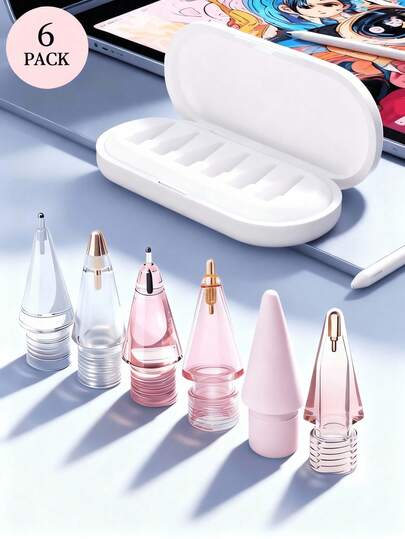 2026 Upgraded Replacement Nibs, Compatible With Apple Pencil Pro, Fine Metal Tip, Compatible With Apple Pencil 2nd Gen And 1st Gen/Apple Pencil USB-C, Wear-Resistant And Precise, Nib Set, Gift Box Packaging, Suitable For Gifting To Mothers, Family, Friends On Birthdays, Holidays, Etc. Gifts For Mother, Family, Friends, Kids, Birthday, Holiday