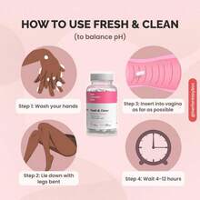 Her Fan-Tasy Box Gentle Boric Acid Suppositories - 30 Count PH Balance For Sensitive Skin - 1 chai - Xem 3