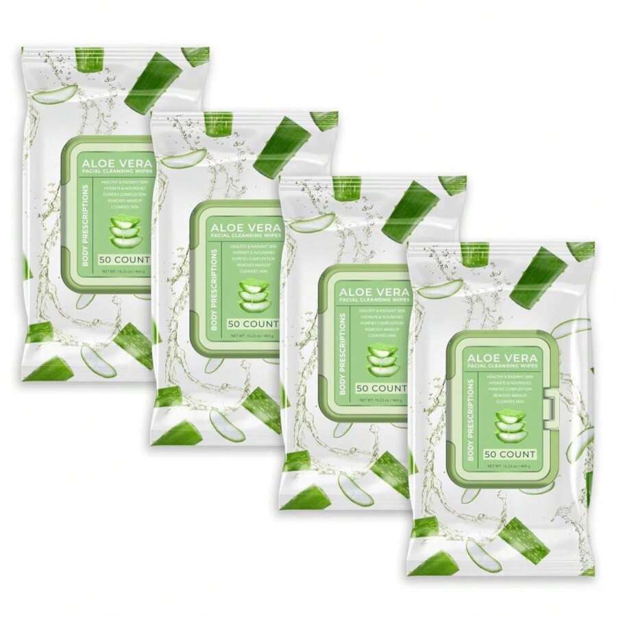 Body Prescription Makeup Cleansing Wipes - Gentle And Effective Face Wipes, 50 Count (Pack Of 2), Retinol - ColorA - 查看 1