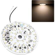 Tablero de Luz para Ventilador de Techo, Panel de Repuesto de Luz LED para Ventilador de Techo para Dormitorio (#2),40072432 - Agua verde azul - Ver 2