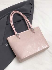 Dedoo 高品质女士大容量2026新款小众设计斜挎包女士便携式水桶包单肩包手提包 - 粉色 - 查看 9