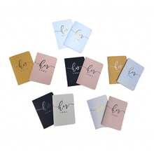 Bộ 2 cuốn sổ ghi lời thề hôn nhân, phiên bản nam và nữ, chữ in dập nổi, kích thước 14cm x 10cm, 32 trang, không gian rộng rãi để viết lời thề, vật dụng thiết yếu hoàn hảo cho ngày cưới của bạn, cũng lý tưởng cho đồ dùng học tập và chuẩn bị năm học mới. - Đen trắng - Xem 4