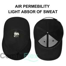 Plan Swan Inspirational Art Baseball Cap Fashion Outdoor Sports Sunhat Men Snapback Cap Women's - Black - View 4