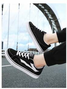 Men's Autumn/Winter New Waterproof Flexible Soft Bottom Sports Shoes - Black - View 5