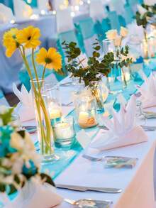 1 pieza Soporte de vela de vidrio transparente, Jarrón de vidrio cilíndrico, Adecuado para decoración de mesa, Arreglo floral artístico, Centropieza para fiesta de boda, Decoración interior, Cena romántica a la luz de las velas, Accesorios de boda (velas no incluidas), Regalo del Día de San Valentín, Jarrón de alta transparencia, Se puede usar como decoración de mesa de comedor - Jarrón de cristal para candelabro - Ver 6