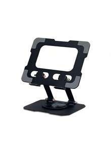 حامل دوار معدني مسطح، دعم عالمي للأجهزة اللوحية مثل الآيباد، مناسب للبث المباشر والعمل المكتبي والألعاب - متعدد الألوان - مشاهدة 8