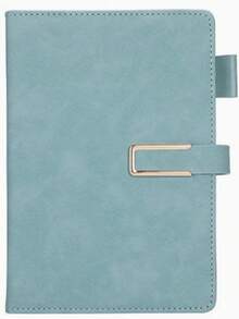 Personalized Laser Customized Retro A5 PU Leather Bound Notebook With Soft Cover And Bookmark, Learning Supplies For Business Meetings And College Students School Supplies - Multicolor - View 15
