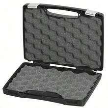 RARAION Black Polypropylene Briefcase Storage Case With Foam Insert - Quantity - View 1