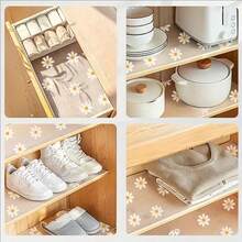 1 tấm lót tủ bếp in hình hoa cúc, chống dầu, chống ẩm, chống nấm mốc, chống thấm nước, có thể cắt được, lót ngăn kéo chống trượt bằng EVA, không có keo dính, lựa chọn mùa xuân hè, quà tặng cho phù dâu, trang trí phòng ngủ, bãi biển, du lịch, dành cho nam, dành cho nữ, kỳ nghỉ, Ngày Quốc tế Phụ nữ, đồ dùng cần thiết khi đi du lịch, quà cưới, Y2K, phòng ngủ, phụ kiện xe hơi nữ, trang trí nhà bếp, đồ dễ thương, quà tặng Ngày của Mẹ, trang trí phòng ngủ, sân vườn, trang trí nhà bếp, mùa hè, bãi biển, đồ dùng cần thiết khi đi du lịch, trang trí phòng, đồ chơi mềm, lễ tốt nghiệp - Nhiều màu - Xem 3