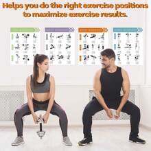 4pcs Strength Training And Muscle Building Fitness Posters, Frameless Design, 8x10 Inches, 2D Flat Pattern, Paper Material, For Leg, Chest, Back, Arm Workout Wall Art Decor, Home Gym, Fitness Posters, Exercise Posters, Suitable For Room Decoration - Multicolor - View 4