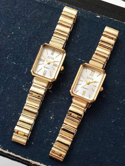 1pc Elegant Bamboo Knot Dial Quartz Watch, Suitable For Workplace And Various Occasions, Ideal Gift Choice, Year-End Promotion