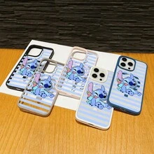 This Disney Lilo & Stitch Phone Case, Featuring Stitch And Angel Cartoon Characters, Boasts A Cute And Playful Design, A Simple And Stylish Appearance, And A Smooth And Comfortable Feel. It Features A Magnetic Back, Camera Protection, A Transparent And Fashionable Back Panel, And Reinforced Corners For Effective Drop Protection, Making It An Ideal Choice For Young People. This Phone Case Is Compatible With IPhone 17/16/15/14/13/...12/11/XR/XS/X Series And SamsungGalaxy S22, S23, S24, And S25 Series Phones. It's The Perfect Gift For Friends And Family. - Pink - View 4
