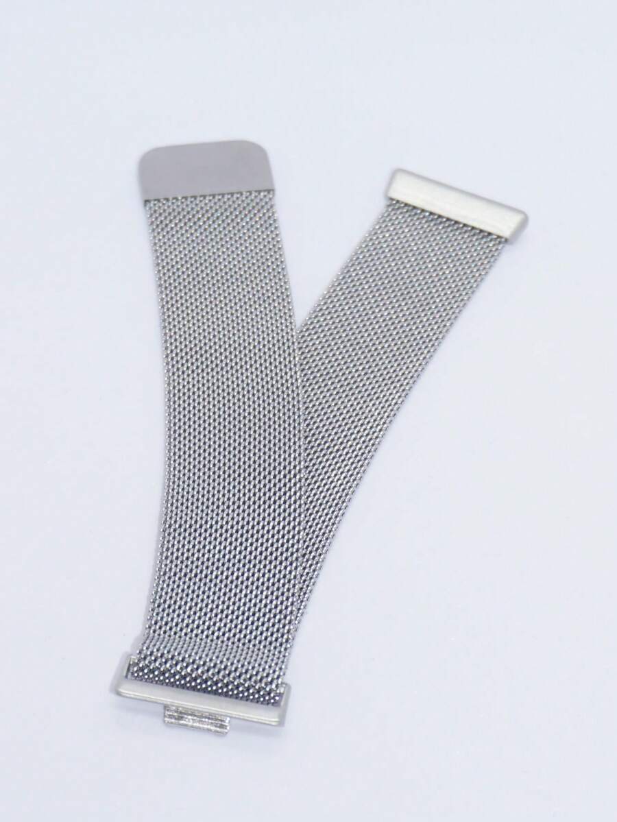 1pc Stainless Steel Milan Mesh Magnetic Watch Band Strap Compatible With Huawei Watch Fit 4/Fit 4 Pro/Fit 3, Convenient, Versatile Style Suitable For Men And Women, Everyday And Business Wear