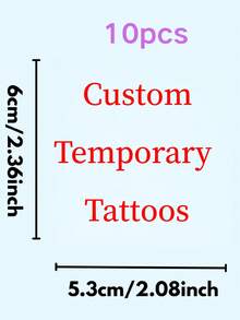 Wedding Couple Temporary Tattoos Personalized Photo Stickers Bridal Celebrations Birthday Bachelorette Party Face Cutouts Party Favors Waterproof Body Art - Multicolor - View 17