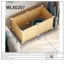 宠物围栏、猫咪产房隔离板、室内护栏、家用、小型犬床、DIY兔笼