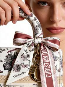 女士时尚多功能头巾/方巾，适合日常佩戴 - 粉色 - 查看 5