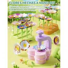 CYPNNOVAKA Kit de Manualidades de Prensa de Flores con 180+ Piezas Juego de Manualidades DIY Juguete Educativo Regalo para Niñas de 3+ añosFashion - 223234041 - Ver 3