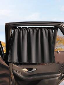 1/2pcs Baby Car Seat Sunshade, Suction Cup Side Window Curtain For Privacy