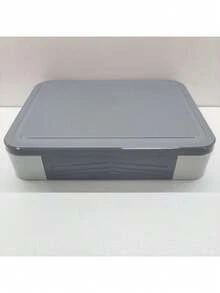 5-Compartment Adult Bento Lunch Box With Spork, Leak-Proof Food-, 1330ml (Blue) - Multicolor - View 10