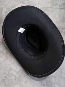 Mizu Women's Black Country Hat With Silver Glitter Rhinestone Band - màu đen - Xem 7