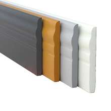 Miếng dán chân tường và đường viền tường tự dính, dẻo, chống thấm nước, thiết kế cong, có thể uốn cong để trang trí các cạnh tường. - Nhiều màu - Xem 5